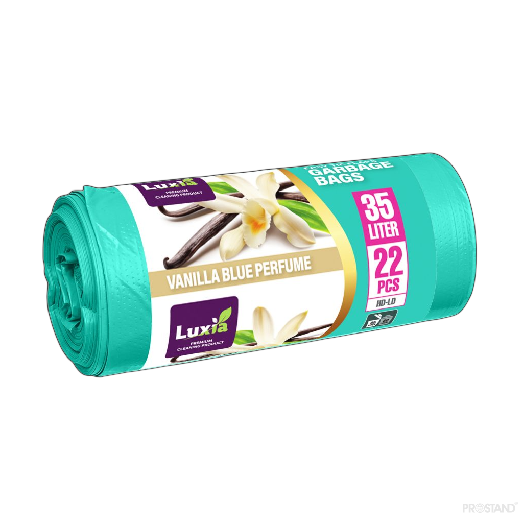 LUXIA Pungi p/u gunoi cu urechi 35 L 22 buc. cu aroma vanilie LUX-4072  /25