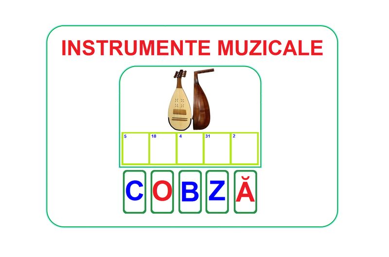 MZ-9 Joc cu cleşte Instrumente muzicale