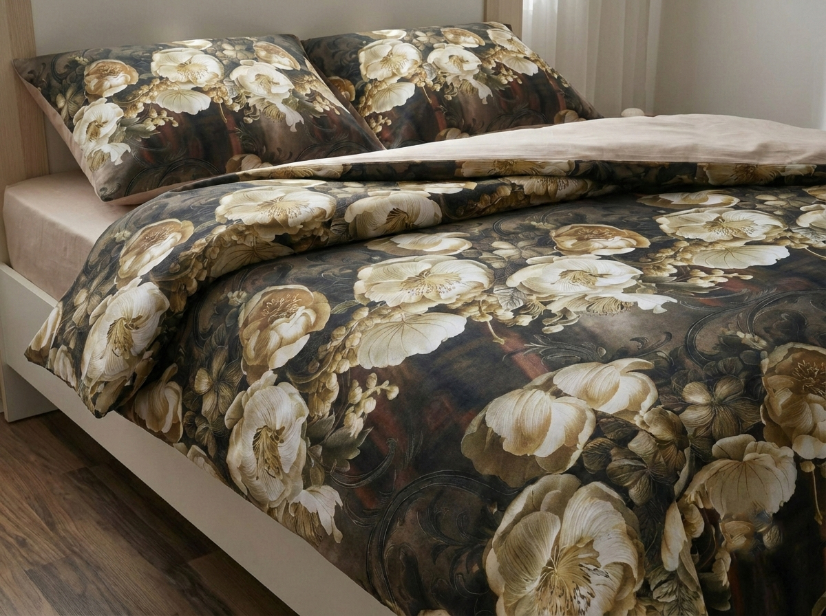 Set 1,5 cu cearșaf elastic 140x200 SR018