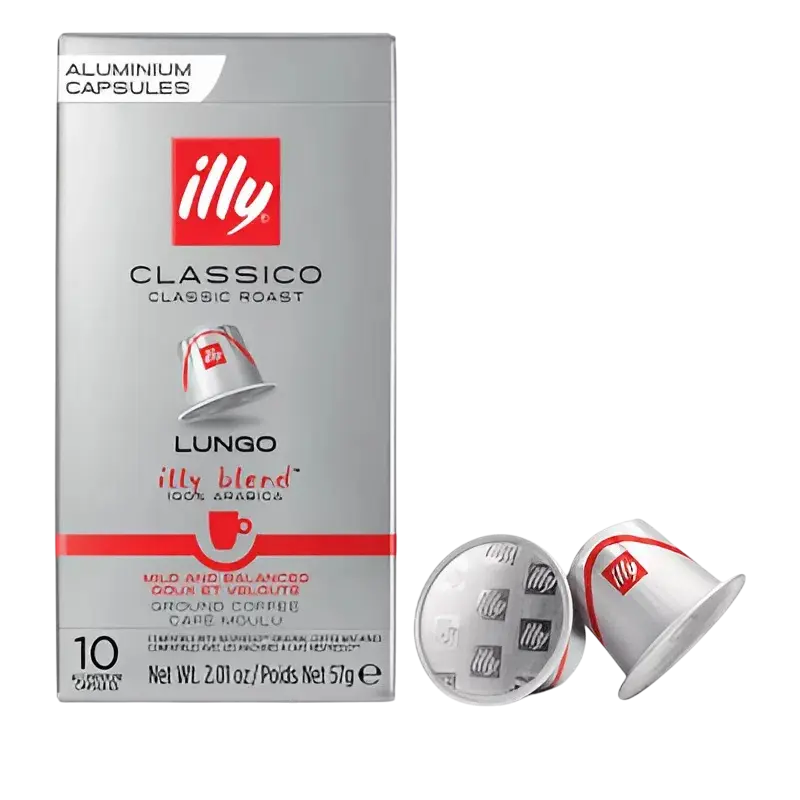 Cafea Illy Espresso Classico Lungo, 10 buc