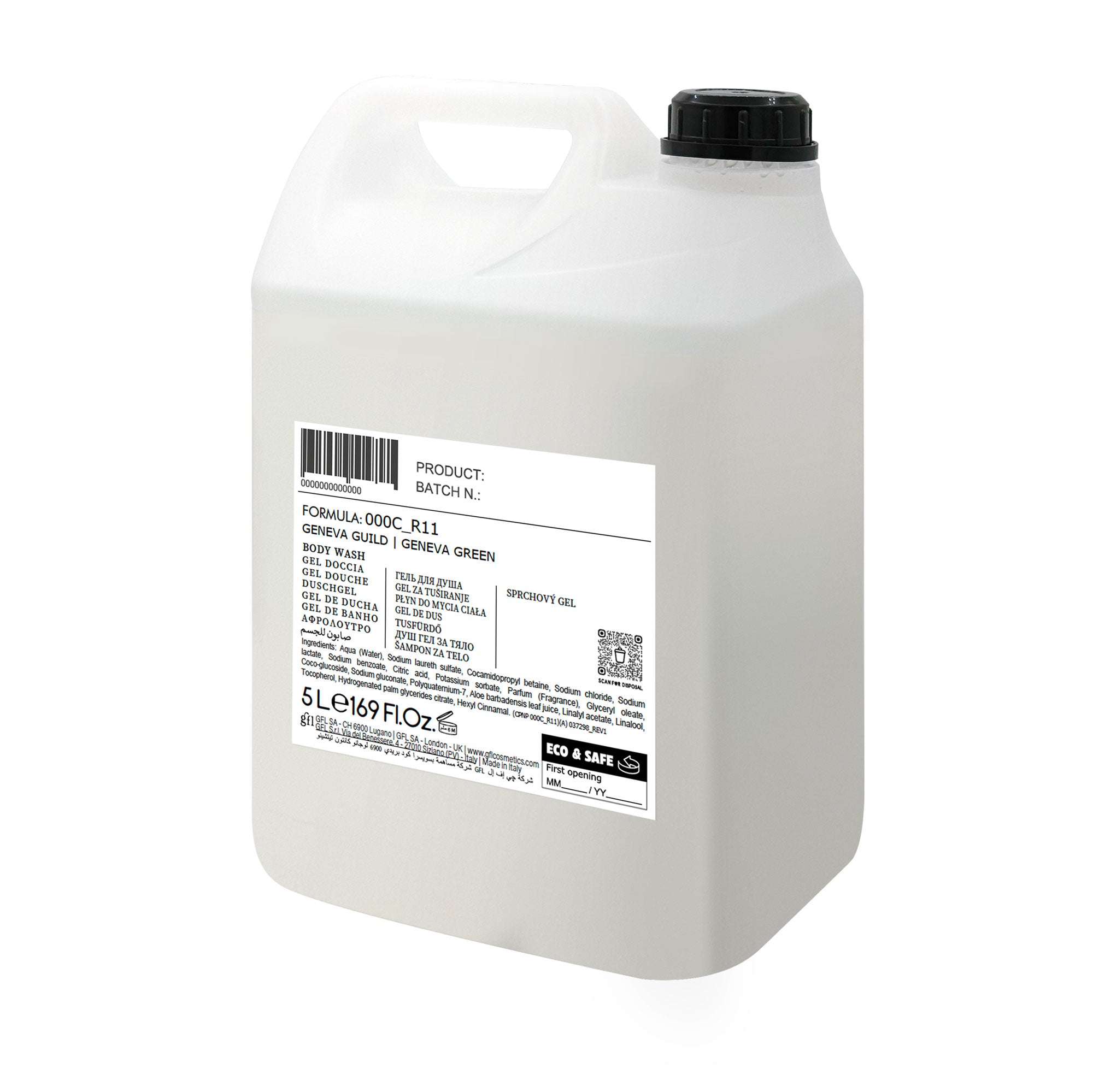 Gel de duș Geneva Guild 5 L (rezervă)