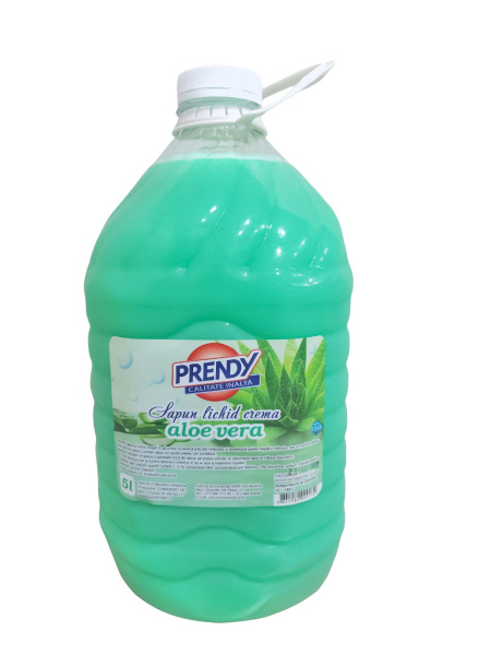 Săpun lichid cremă PRENDY Aloe Vera, 5 L