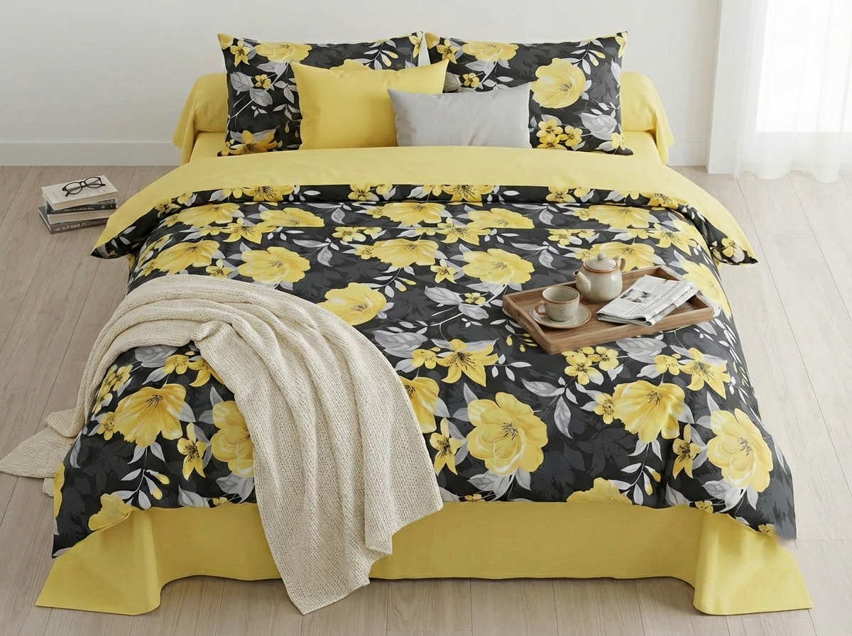 Set 1,5 cu cearșaf elastic 160x200 SR019