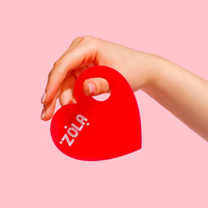 Paletă de mixare ZOLA Heart