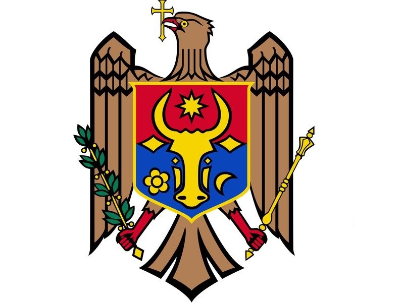 D8-23 Stema Republicii Moldova (A4)