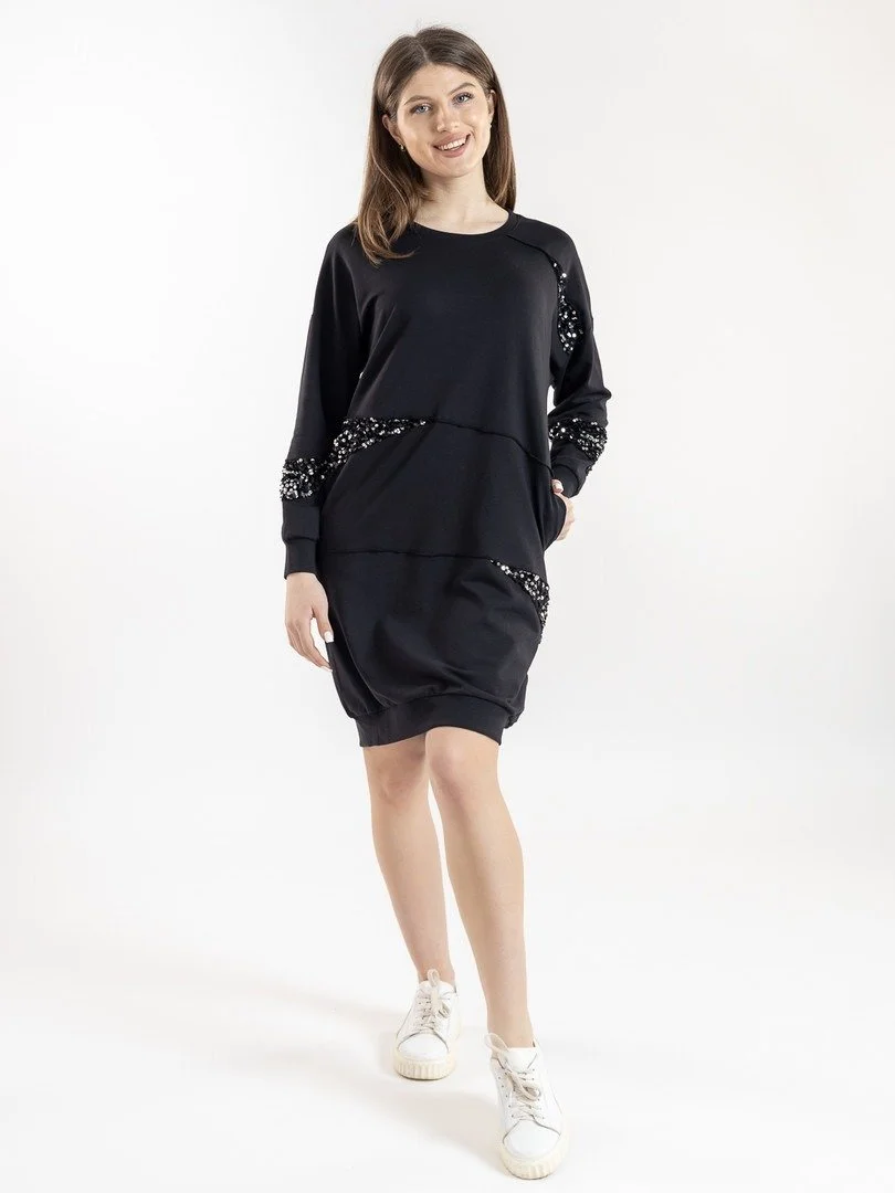 Rochie de damă cu mânecă lungă din bumbac