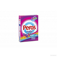 PEROS Detergent praf automat 3 kg, ambalaj moale Bright Colors / rufe colorate / roz /1742