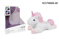 Jucărie interactivă de pluș și proiector "Unicorn Baby" (2 în 1)