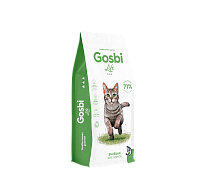 GOSBI LIFE CAT STERILIZED WITH SALMON 12KG,  hrană uscată cu pește pentru pisicile sterilizate.