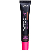 Vopsea pentru sprâncene și gene ZOLA TATTOO TINT Light Brown