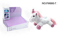 Jucărie interactivă de pluș și proiector "Unicorn Baby" (2 în 1)