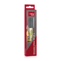 Vacu Vin Reusable Straw Stainless Steel | Set of 4