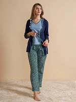 Set pijama damă din bumbac