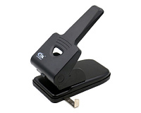 Perforator 70 file DL, metalic, 8cm, 2 perforatii, pentru documente groase, birou profesional