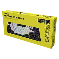 Tastatură HATOR Skyfall 80 MAG ULTIMA 8K, Cu fir / Fără fir, Negru | Alb