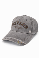 Șapcă maro vintage „EXPLOR” – stil distressed
