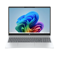 Laptop 16" HP OmniBook 5 AI 16, Glacier Silver, Intel Core Ultra 7 255U, 16GB/512GB, FreeDOS