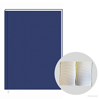 Agenda nedatata 140х200 mm coperta tare Lizy 181 linie albastru inchis