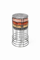 Set 5 taburete «Gravity Loft Сhrome»