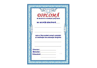 Diplomă - Adio, Grădiniţă art.D-19
