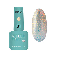 Top Shimmer color nr.01, 8 ml Siller