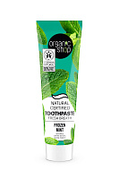 Organic Shop Pastă de dinți cu mentă și respirație proaspătă 100g