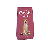 GOSBI EXCLUSIVE IBERIC MEDIUM 3 KG, hrana uscata pentru caini de rase medii