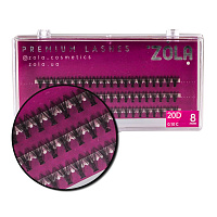 Gene tip buchețele ZOLA Cluster lashes 20D 8 mm