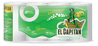 El Capitan Hirtie Igienica Economic 3 straturi, 90 foi, 8 role