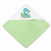 Prosop cu gluga Verde, 80*80 cm, Dino