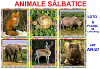 AN-27 Joc Loto Animale sălbatice