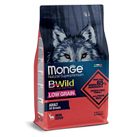 MONGE dry dog BWILD LG adult Deer 12 kg, hrană uscată pentru câini