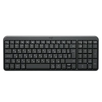 Set Tastatură + Mouse Logitech MK250, Fără fir, Negru