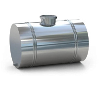 Butoi INOX orizontal 108 litri (fără suport)