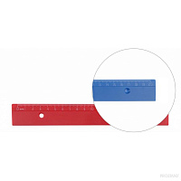 Rigla plastic 20cm  006  ARK  color  /24
