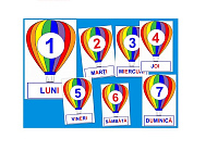 D11-8.1 Zilele săptămânii (A4)