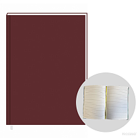 Agenda nedatata 140х200 mm coperta tare 168 pag.Lizy 164 bordo